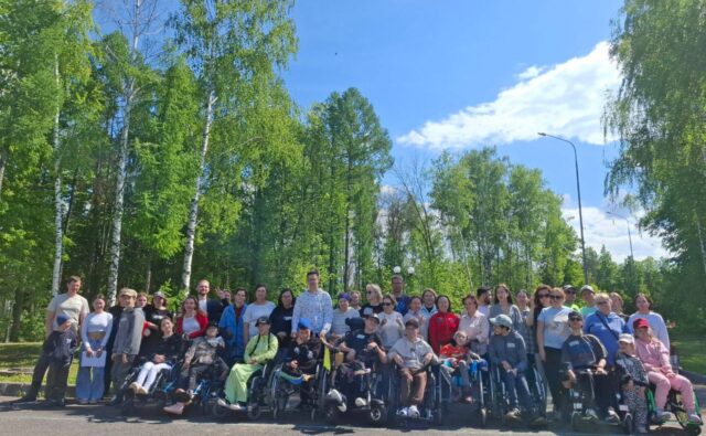 Весенняя спартакиада с подопечными фонда